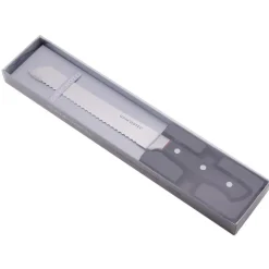 Couteau à pain Hiro noir/rouge - 33.5 cm