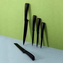 Couteau à pain lame 20 cm noir - 33 cm