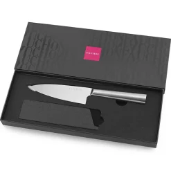 Couteau chef Miroir gris - 27 cm