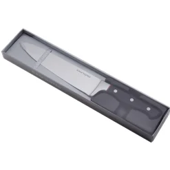 Couteau de chef Hiro noir/rouge - 34 cm