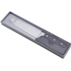 Couteau de chef Hiro noir/rouge - 27 cm