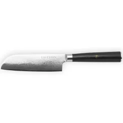 Couteau santoku Damas noir - 25.5 cm