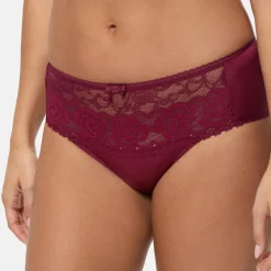Culotte Flower Elegance rouge cerise