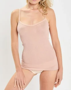 Débardeur bretelles fines rose