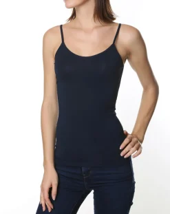 Débardeur Lucie en Micromodal bleu