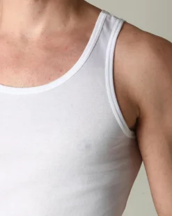 Débardeur Matt en Coton blanc