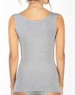 Débardeur Valérie en Micromodal gris clair