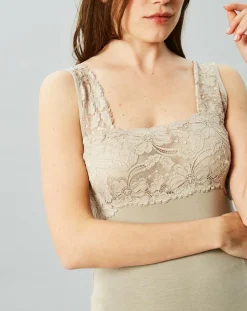 Débardeur Valérie en Micromodal sable