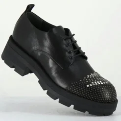 Derbies en Cuir dabran sienne noires