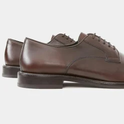 Derbies en Cuir Premium Artenova marron foncé