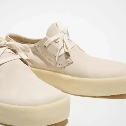 Derbies en Velours de Cuir Ashcott Cup écrues