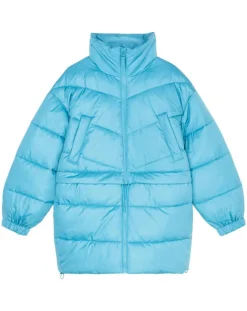 Doudoune amovible bleue