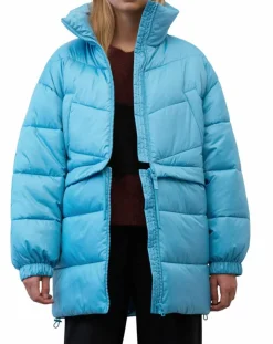 Doudoune amovible bleue