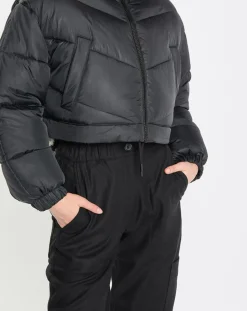Doudoune amovible noire