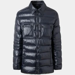 Doudoune Aston Martin Racing Shiny bleue