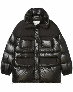 Doudoune bimatière Colh noire