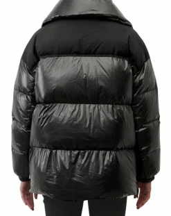 Doudoune bimatière Colh noire