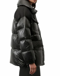 Doudoune bimatière Colh noire