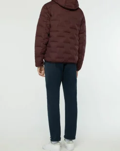 Doudoune Classic Logo bordeaux