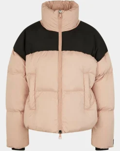 Doudoune courte Benda rose