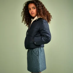 Doudoune courte Hazel bleu marine