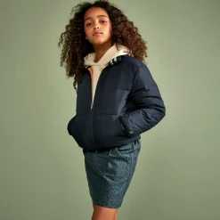 Doudoune courte Hazel bleu marine