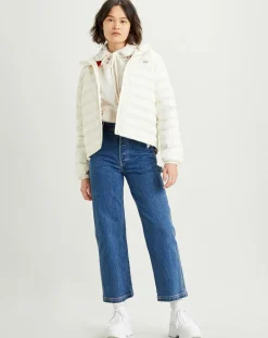 Doudoune courte Pandora Packable écrue