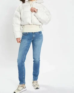 Doudoune Cropped écrue