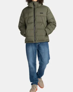 Doudoune Dulcey puff vert foncé