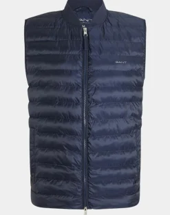 Doudoune légère sans manches bleu foncé