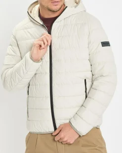 Doudoune Light à Capuche Ndsd écrue