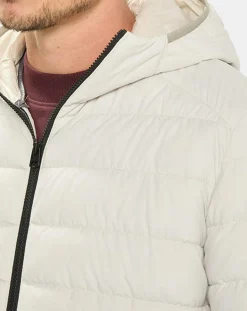 Doudoune Light à Capuche Ndsd écrue