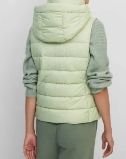 Doudoune Light sans manches vert clair