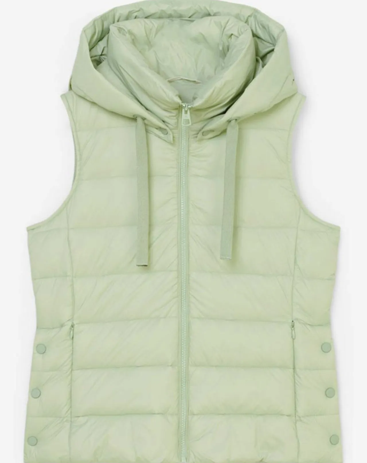 Doudoune Light sans manches vert clair