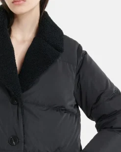 Doudoune longue Daisy noire