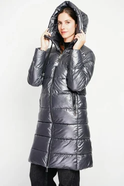 Doudoune longue loup