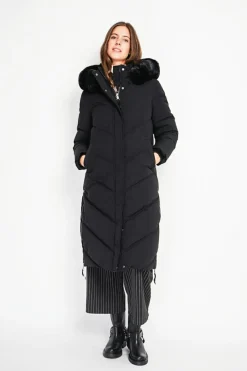 Doudoune longue noire