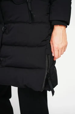 Doudoune longue noire