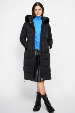 Doudoune longue noire