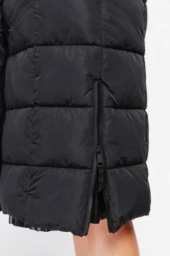 Doudoune longue noire