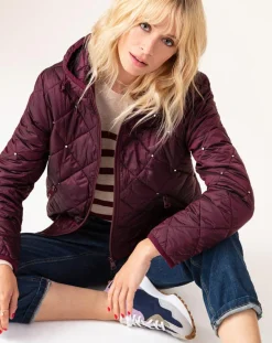 Doudoune Malia prune