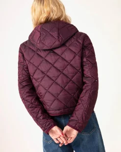 Doudoune Malia prune