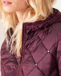 Doudoune Malia prune