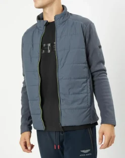 Doudoune polaire gris foncé