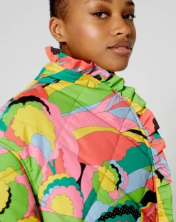 Doudoune Purple fluo