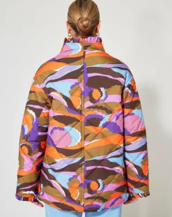 Doudoune Purple marron