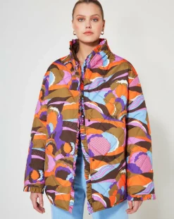 Doudoune Purple marron