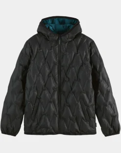 Doudoune rembourrage repreve noire