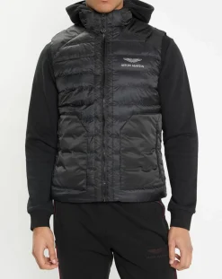 Doudoune sans manches Aston Martin Racing noire