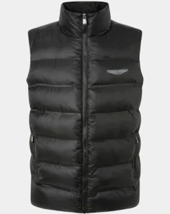 Doudoune sans manches Aston Martin Racing noire